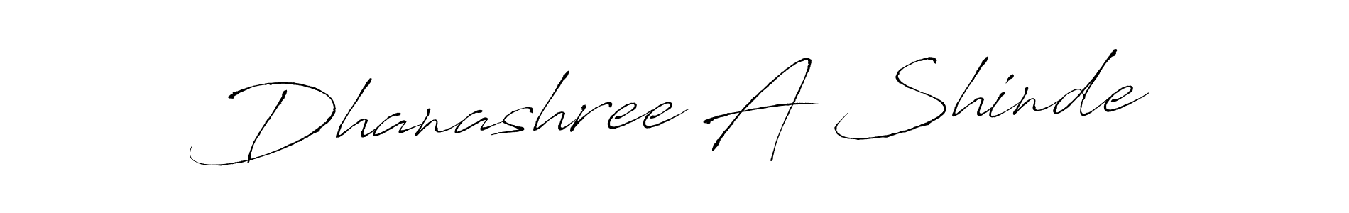 Similarly Antro_Vectra is the best handwritten signature design. Signature creator online .You can use it as an online autograph creator for name Dhanashree A Shinde. Dhanashree A Shinde signature style 6 images and pictures png