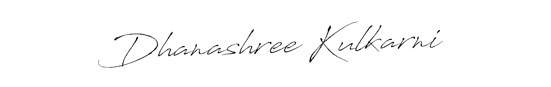 The best way (Antro_Vectra) to make a short signature is to pick only two or three words in your name. The name Dhanashree Kulkarni include a total of six letters. For converting this name. Dhanashree Kulkarni signature style 6 images and pictures png