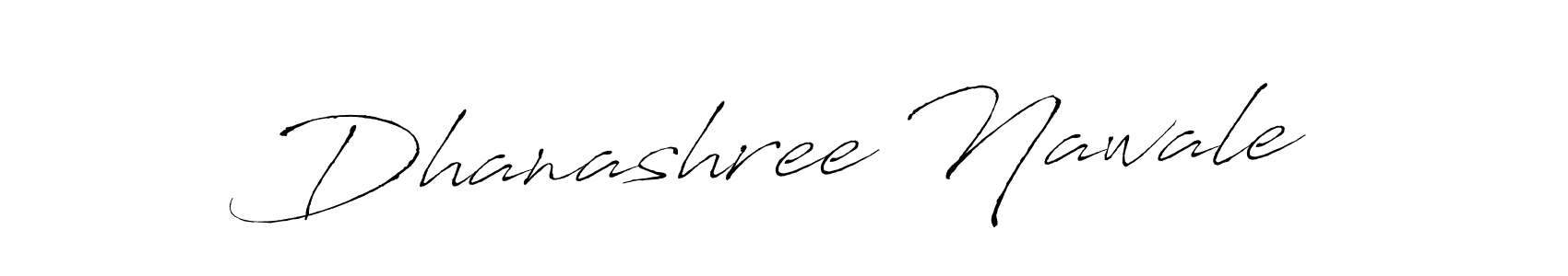 Make a beautiful signature design for name Dhanashree Nawale. With this signature (Antro_Vectra) style, you can create a handwritten signature for free. Dhanashree Nawale signature style 6 images and pictures png