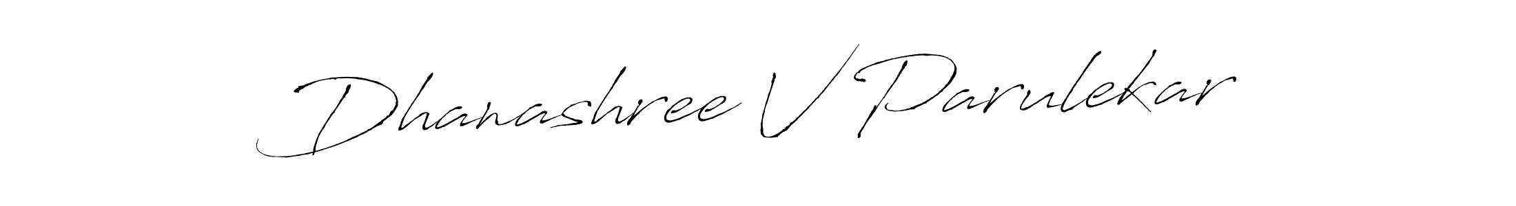 You can use this online signature creator to create a handwritten signature for the name Dhanashree V Parulekar. This is the best online autograph maker. Dhanashree V Parulekar signature style 6 images and pictures png