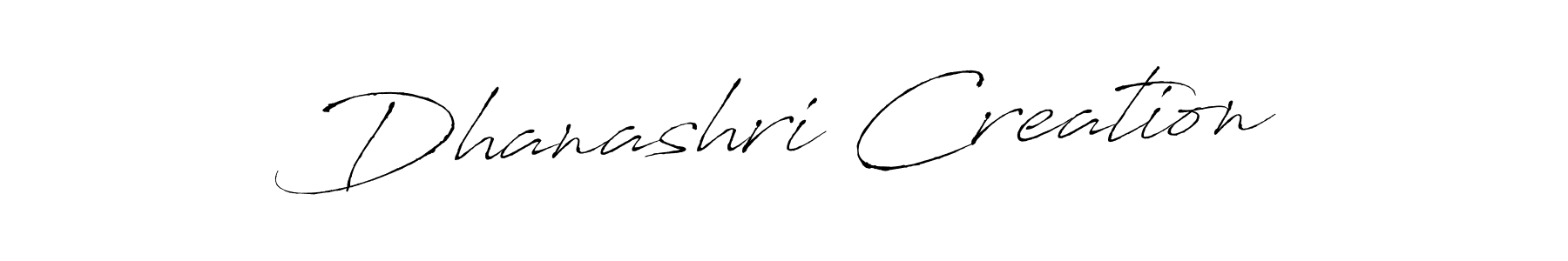 Make a beautiful signature design for name Dhanashri Creation. Use this online signature maker to create a handwritten signature for free. Dhanashri Creation signature style 6 images and pictures png