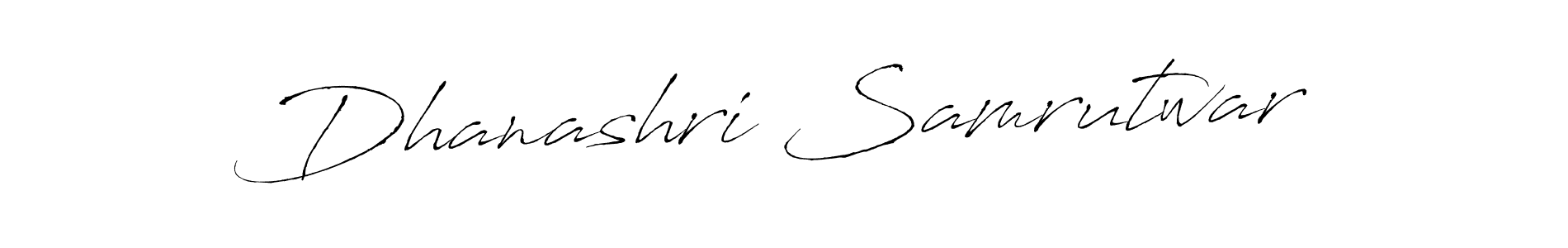 This is the best signature style for the Dhanashri Samrutwar name. Also you like these signature font (Antro_Vectra). Mix name signature. Dhanashri Samrutwar signature style 6 images and pictures png