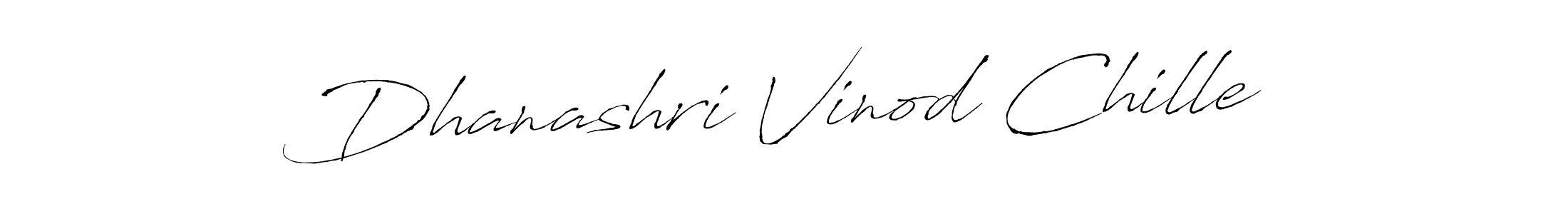 Use a signature maker to create a handwritten signature online. With this signature software, you can design (Antro_Vectra) your own signature for name Dhanashri Vinod Chille. Dhanashri Vinod Chille signature style 6 images and pictures png