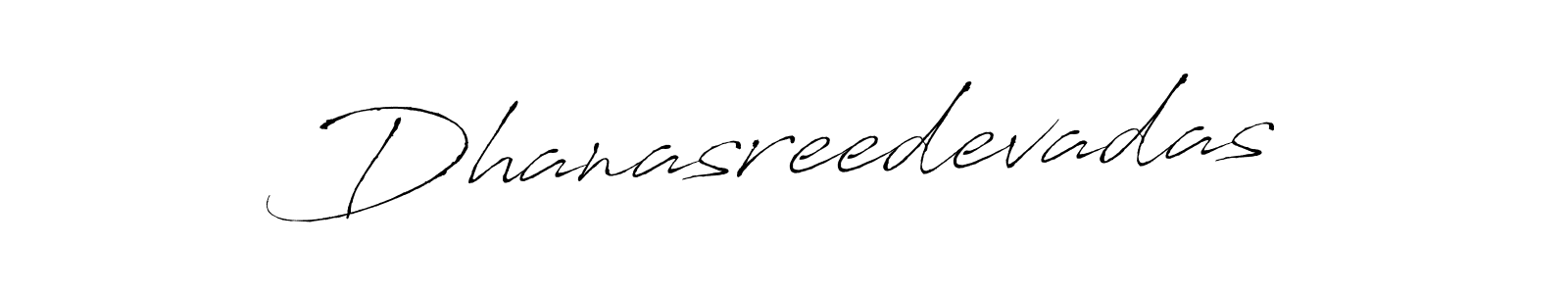 Use a signature maker to create a handwritten signature online. With this signature software, you can design (Antro_Vectra) your own signature for name Dhanasreedevadas. Dhanasreedevadas signature style 6 images and pictures png