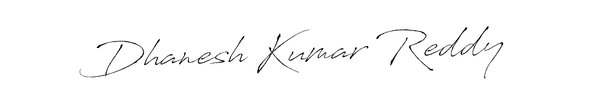 Antro_Vectra is a professional signature style that is perfect for those who want to add a touch of class to their signature. It is also a great choice for those who want to make their signature more unique. Get Dhanesh Kumar Reddy name to fancy signature for free. Dhanesh Kumar Reddy signature style 6 images and pictures png