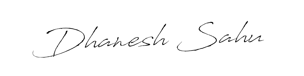 Also You can easily find your signature by using the search form. We will create Dhanesh Sahu name handwritten signature images for you free of cost using Antro_Vectra sign style. Dhanesh Sahu signature style 6 images and pictures png