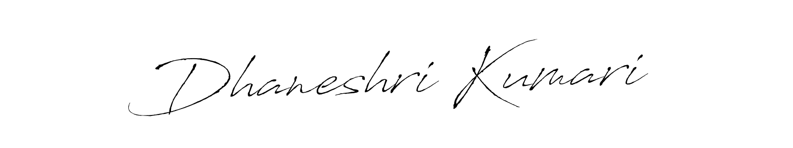 Dhaneshri Kumari stylish signature style. Best Handwritten Sign (Antro_Vectra) for my name. Handwritten Signature Collection Ideas for my name Dhaneshri Kumari. Dhaneshri Kumari signature style 6 images and pictures png