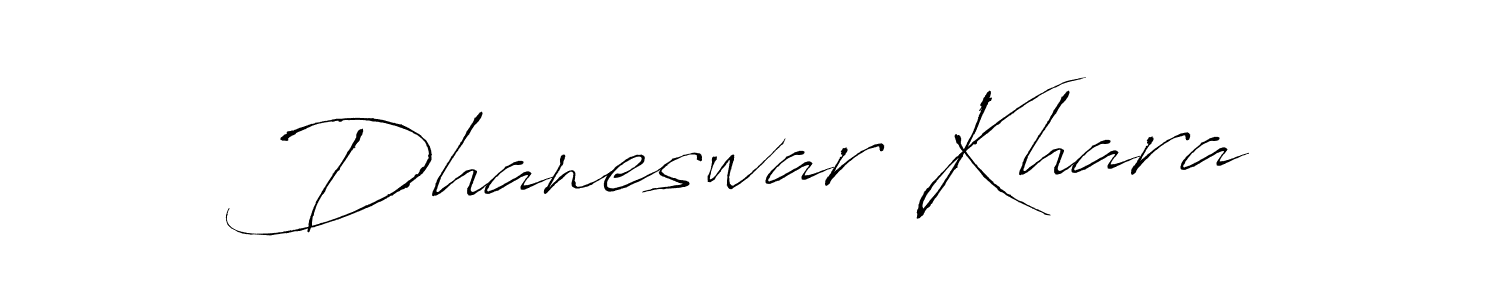How to make Dhaneswar Khara signature? Antro_Vectra is a professional autograph style. Create handwritten signature for Dhaneswar Khara name. Dhaneswar Khara signature style 6 images and pictures png