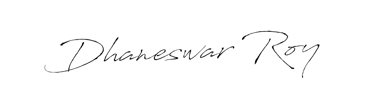 Dhaneswar Roy stylish signature style. Best Handwritten Sign (Antro_Vectra) for my name. Handwritten Signature Collection Ideas for my name Dhaneswar Roy. Dhaneswar Roy signature style 6 images and pictures png