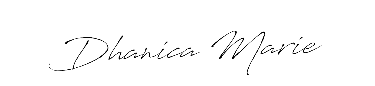 Here are the top 10 professional signature styles for the name Dhanica Marie. These are the best autograph styles you can use for your name. Dhanica Marie signature style 6 images and pictures png