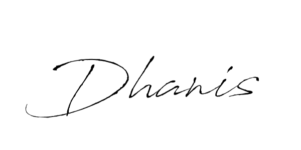 Once you've used our free online signature maker to create your best signature Antro_Vectra style, it's time to enjoy all of the benefits that Dhanis name signing documents. Dhanis signature style 6 images and pictures png