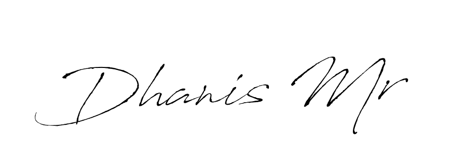 Use a signature maker to create a handwritten signature online. With this signature software, you can design (Antro_Vectra) your own signature for name Dhanis Mr. Dhanis Mr signature style 6 images and pictures png
