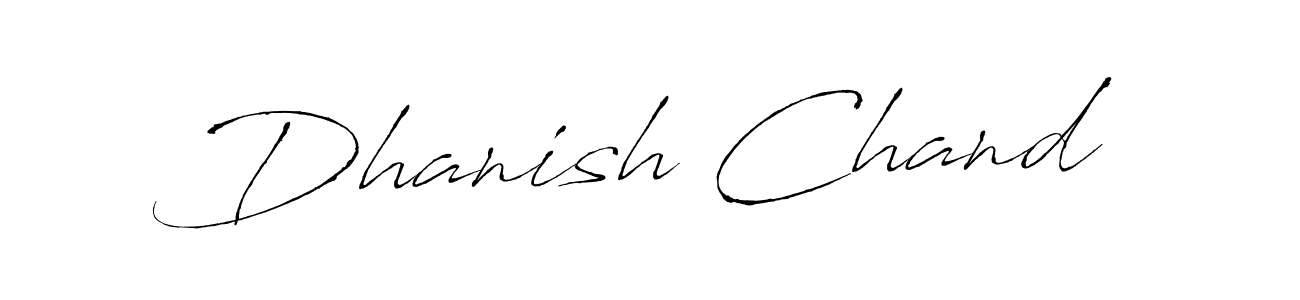 Similarly Antro_Vectra is the best handwritten signature design. Signature creator online .You can use it as an online autograph creator for name Dhanish Chand. Dhanish Chand signature style 6 images and pictures png