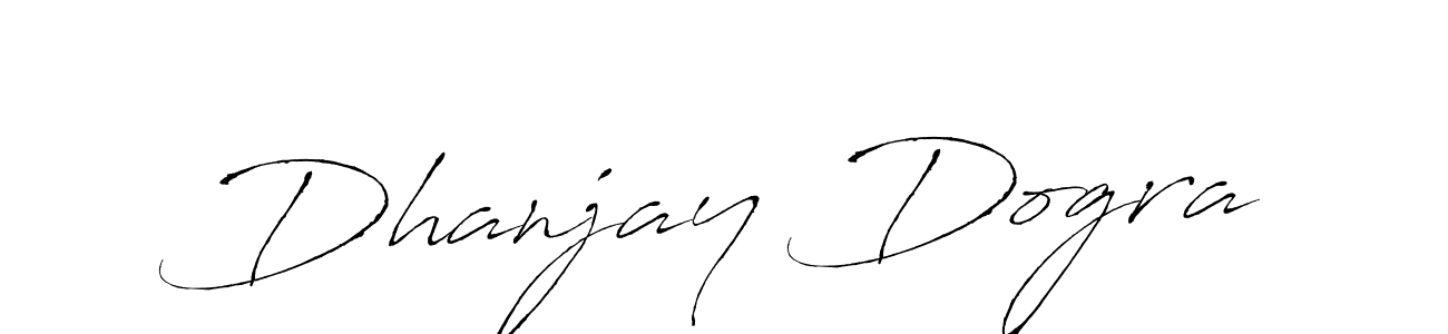 Dhanjay Dogra stylish signature style. Best Handwritten Sign (Antro_Vectra) for my name. Handwritten Signature Collection Ideas for my name Dhanjay Dogra. Dhanjay Dogra signature style 6 images and pictures png