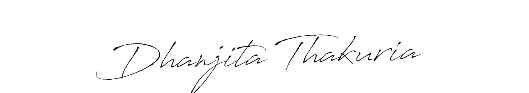 if you are searching for the best signature style for your name Dhanjita Thakuria. so please give up your signature search. here we have designed multiple signature styles  using Antro_Vectra. Dhanjita Thakuria signature style 6 images and pictures png