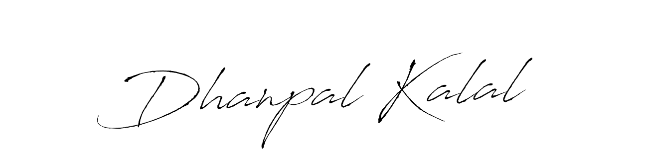 You should practise on your own different ways (Antro_Vectra) to write your name (Dhanpal Kalal) in signature. don't let someone else do it for you. Dhanpal Kalal signature style 6 images and pictures png