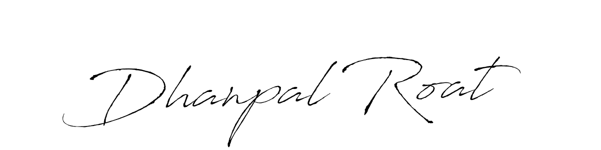 Also You can easily find your signature by using the search form. We will create Dhanpal Roat name handwritten signature images for you free of cost using Antro_Vectra sign style. Dhanpal Roat signature style 6 images and pictures png