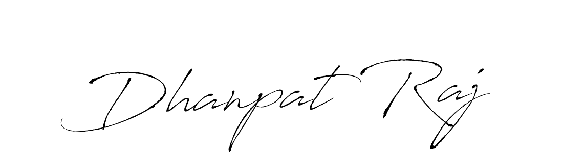 It looks lik you need a new signature style for name Dhanpat Raj. Design unique handwritten (Antro_Vectra) signature with our free signature maker in just a few clicks. Dhanpat Raj signature style 6 images and pictures png