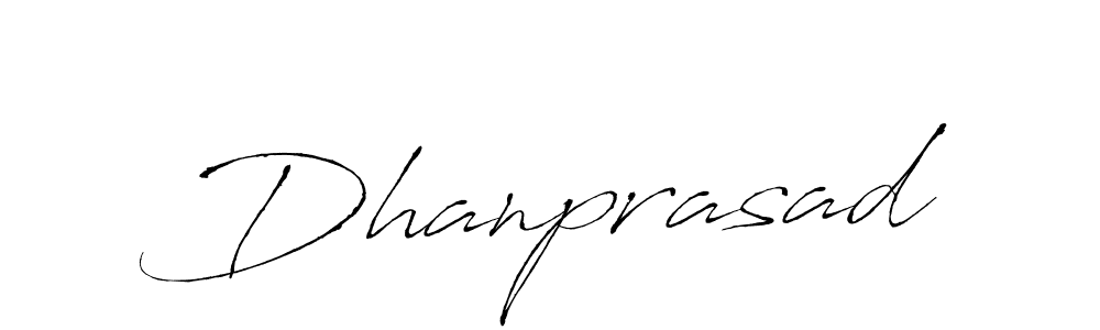The best way (Antro_Vectra) to make a short signature is to pick only two or three words in your name. The name Dhanprasad include a total of six letters. For converting this name. Dhanprasad signature style 6 images and pictures png