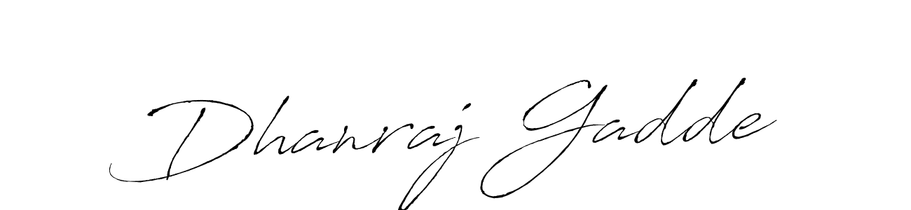 Also we have Dhanraj Gadde name is the best signature style. Create professional handwritten signature collection using Antro_Vectra autograph style. Dhanraj Gadde signature style 6 images and pictures png