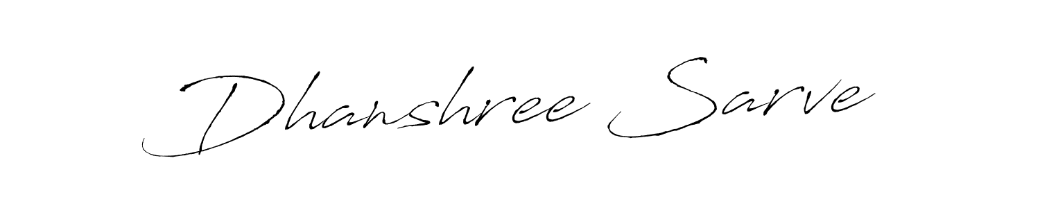Make a short Dhanshree Sarve signature style. Manage your documents anywhere anytime using Antro_Vectra. Create and add eSignatures, submit forms, share and send files easily. Dhanshree Sarve signature style 6 images and pictures png