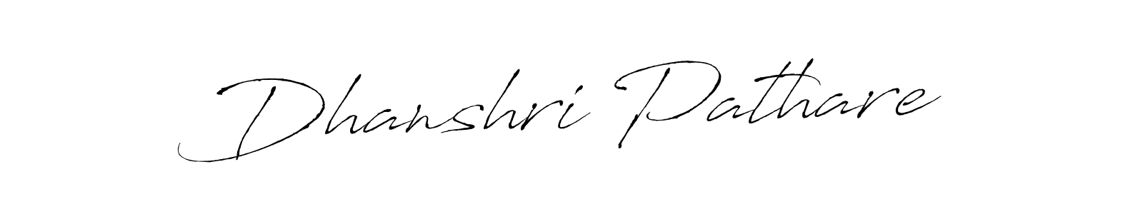 The best way (Antro_Vectra) to make a short signature is to pick only two or three words in your name. The name Dhanshri Pathare include a total of six letters. For converting this name. Dhanshri Pathare signature style 6 images and pictures png