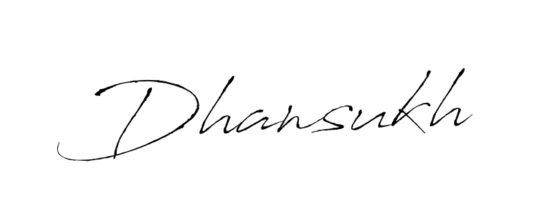 How to make Dhansukh name signature. Use Antro_Vectra style for creating short signs online. This is the latest handwritten sign. Dhansukh signature style 6 images and pictures png