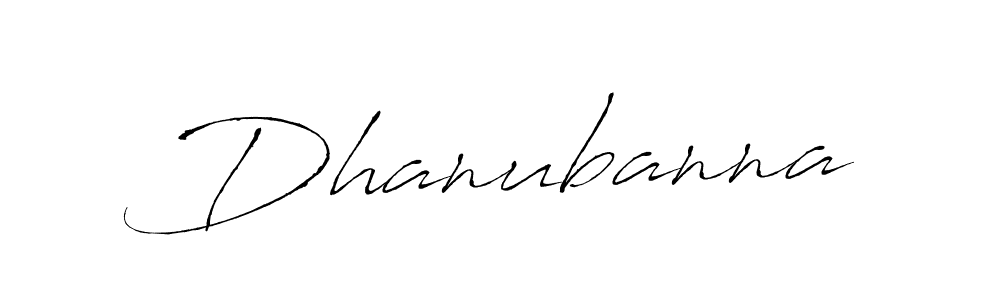Dhanubanna stylish signature style. Best Handwritten Sign (Antro_Vectra) for my name. Handwritten Signature Collection Ideas for my name Dhanubanna. Dhanubanna signature style 6 images and pictures png