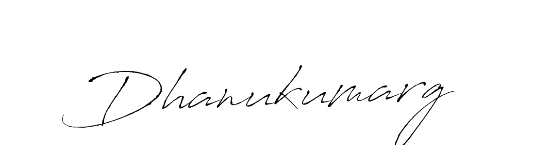 Create a beautiful signature design for name Dhanukumarg. With this signature (Antro_Vectra) fonts, you can make a handwritten signature for free. Dhanukumarg signature style 6 images and pictures png