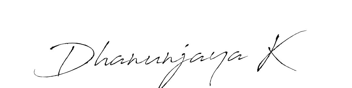 Similarly Antro_Vectra is the best handwritten signature design. Signature creator online .You can use it as an online autograph creator for name Dhanunjaya K. Dhanunjaya K signature style 6 images and pictures png