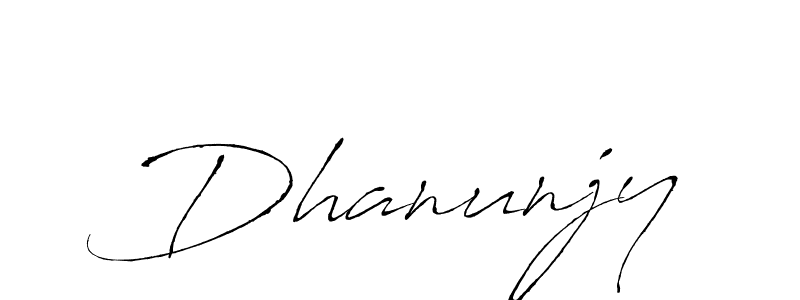 Dhanunjy stylish signature style. Best Handwritten Sign (Antro_Vectra) for my name. Handwritten Signature Collection Ideas for my name Dhanunjy. Dhanunjy signature style 6 images and pictures png