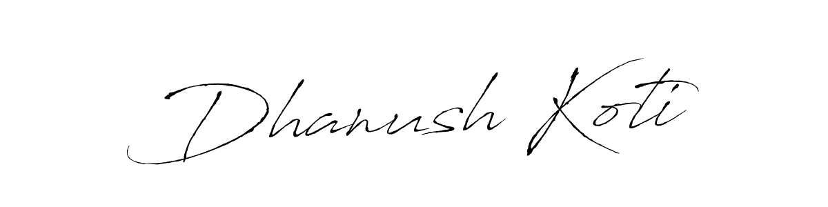 Similarly Antro_Vectra is the best handwritten signature design. Signature creator online .You can use it as an online autograph creator for name Dhanush Koti. Dhanush Koti signature style 6 images and pictures png