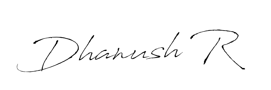 if you are searching for the best signature style for your name Dhanush R. so please give up your signature search. here we have designed multiple signature styles  using Antro_Vectra. Dhanush R signature style 6 images and pictures png
