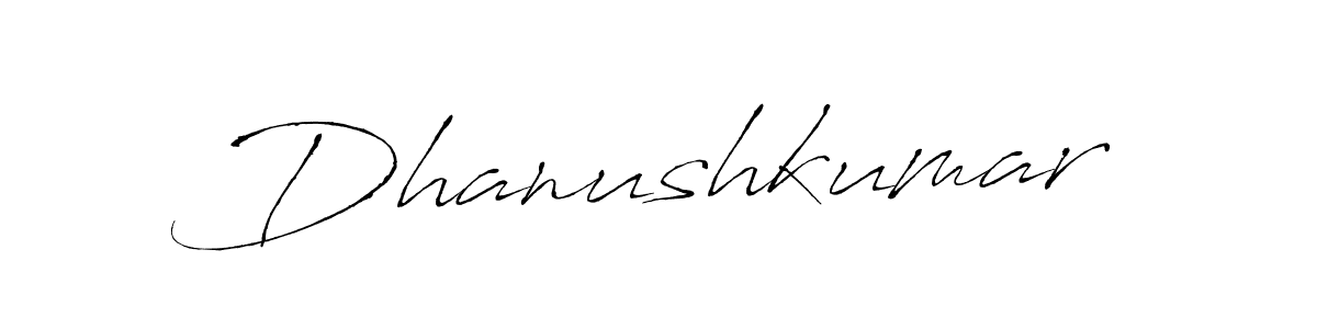 Dhanushkumar stylish signature style. Best Handwritten Sign (Antro_Vectra) for my name. Handwritten Signature Collection Ideas for my name Dhanushkumar. Dhanushkumar signature style 6 images and pictures png