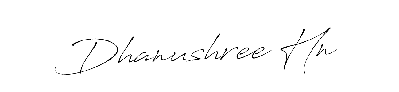 Also You can easily find your signature by using the search form. We will create Dhanushree Hn name handwritten signature images for you free of cost using Antro_Vectra sign style. Dhanushree Hn signature style 6 images and pictures png
