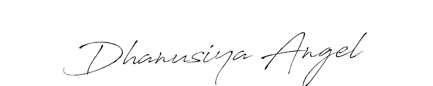 Make a short Dhanusiya Angel signature style. Manage your documents anywhere anytime using Antro_Vectra. Create and add eSignatures, submit forms, share and send files easily. Dhanusiya Angel signature style 6 images and pictures png