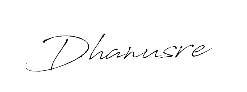 Design your own signature with our free online signature maker. With this signature software, you can create a handwritten (Antro_Vectra) signature for name Dhanusre. Dhanusre signature style 6 images and pictures png