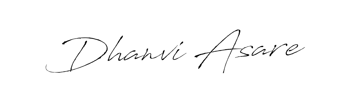 Design your own signature with our free online signature maker. With this signature software, you can create a handwritten (Antro_Vectra) signature for name Dhanvi Asare. Dhanvi Asare signature style 6 images and pictures png