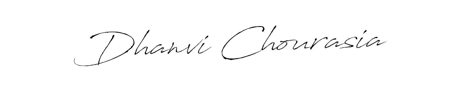 This is the best signature style for the Dhanvi Chourasia name. Also you like these signature font (Antro_Vectra). Mix name signature. Dhanvi Chourasia signature style 6 images and pictures png