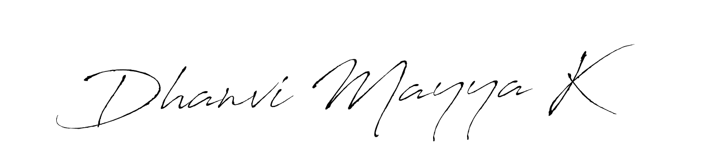 See photos of Dhanvi Mayya K official signature by Spectra . Check more albums & portfolios. Read reviews & check more about Antro_Vectra font. Dhanvi Mayya K signature style 6 images and pictures png