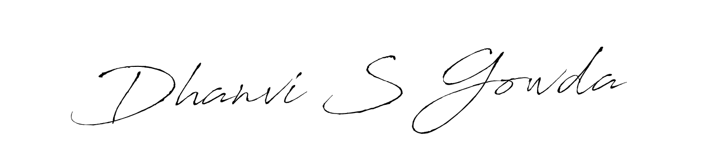 Make a beautiful signature design for name Dhanvi S Gowda. Use this online signature maker to create a handwritten signature for free. Dhanvi S Gowda signature style 6 images and pictures png