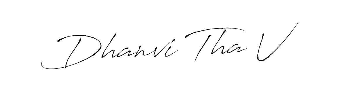 You should practise on your own different ways (Antro_Vectra) to write your name (Dhanvi Tha V) in signature. don't let someone else do it for you. Dhanvi Tha V signature style 6 images and pictures png