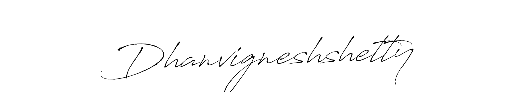 Use a signature maker to create a handwritten signature online. With this signature software, you can design (Antro_Vectra) your own signature for name Dhanvigneshshetty. Dhanvigneshshetty signature style 6 images and pictures png