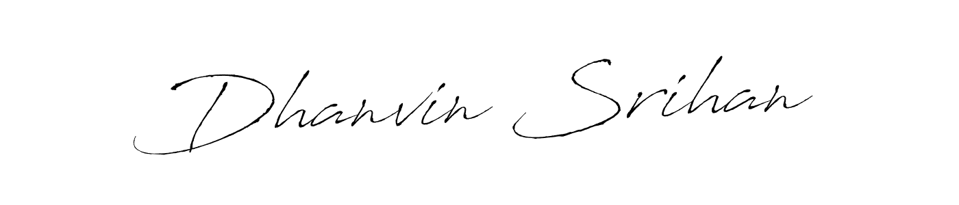 You can use this online signature creator to create a handwritten signature for the name Dhanvin Srihan. This is the best online autograph maker. Dhanvin Srihan signature style 6 images and pictures png