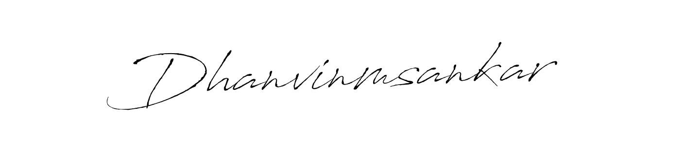 How to Draw Dhanvinmsankar signature style? Antro_Vectra is a latest design signature styles for name Dhanvinmsankar. Dhanvinmsankar signature style 6 images and pictures png