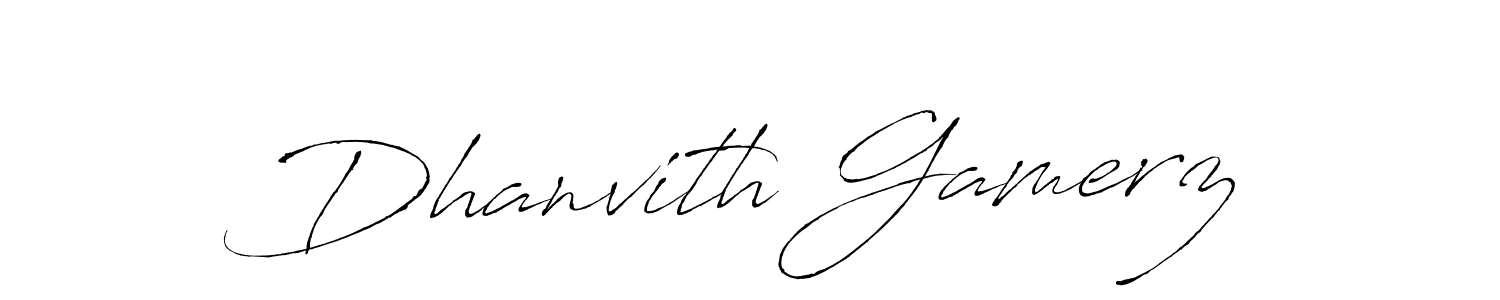 You should practise on your own different ways (Antro_Vectra) to write your name (Dhanvith Gamerz) in signature. don't let someone else do it for you. Dhanvith Gamerz signature style 6 images and pictures png