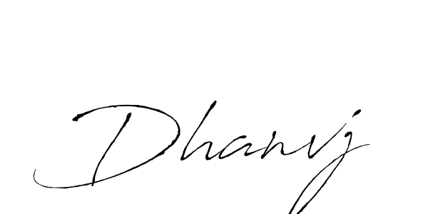 Create a beautiful signature design for name Dhanvj. With this signature (Antro_Vectra) fonts, you can make a handwritten signature for free. Dhanvj signature style 6 images and pictures png