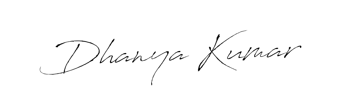 Similarly Antro_Vectra is the best handwritten signature design. Signature creator online .You can use it as an online autograph creator for name Dhanya Kumar. Dhanya Kumar signature style 6 images and pictures png