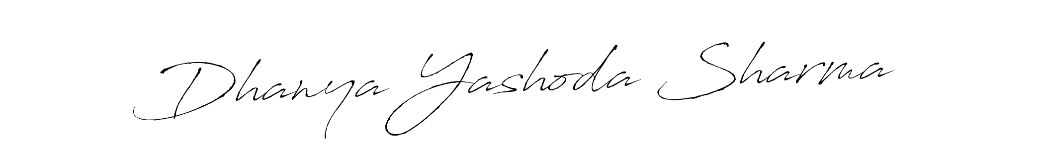 Similarly Antro_Vectra is the best handwritten signature design. Signature creator online .You can use it as an online autograph creator for name Dhanya Yashoda Sharma. Dhanya Yashoda Sharma signature style 6 images and pictures png