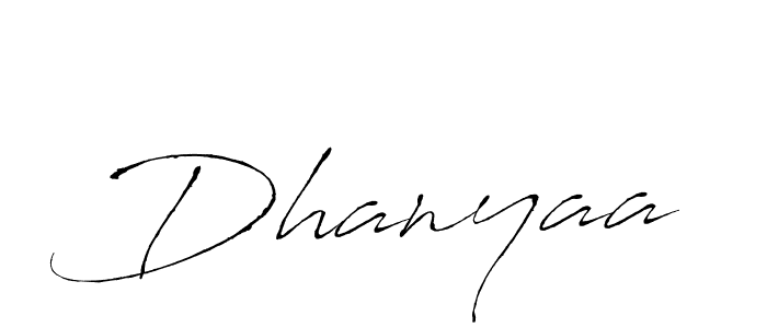 if you are searching for the best signature style for your name Dhanyaa. so please give up your signature search. here we have designed multiple signature styles  using Antro_Vectra. Dhanyaa signature style 6 images and pictures png